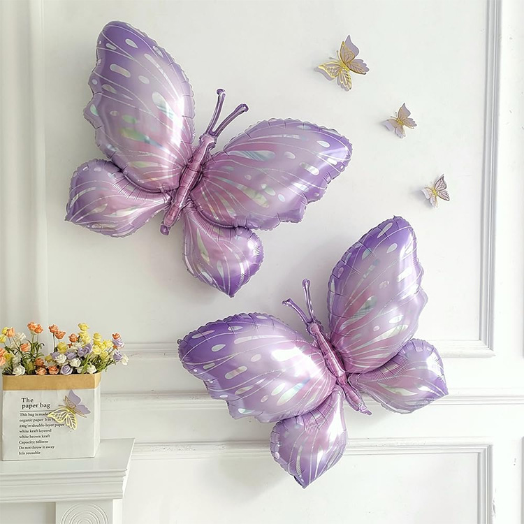 بادکنک پروانه ای فویلی