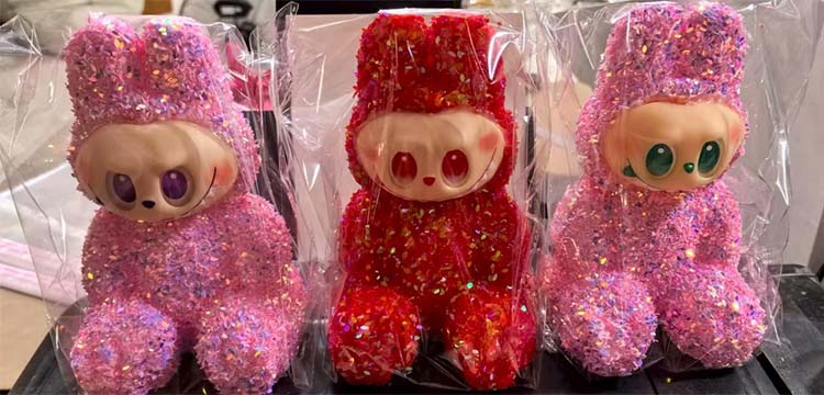 sequined labubu sequined labubu