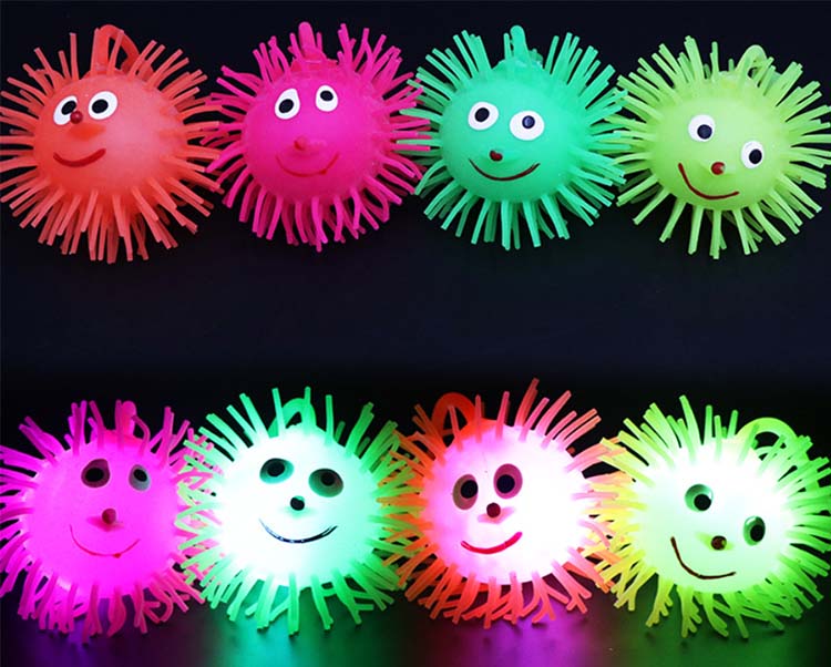 flash hedgehog fluffy balls