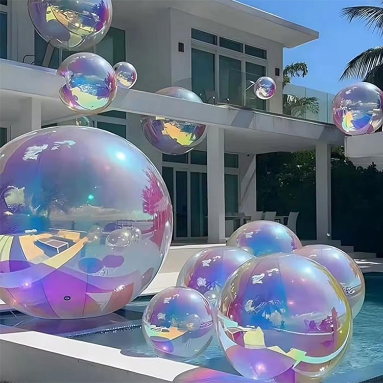 بادکنک آینه دیسکو شینی بادی