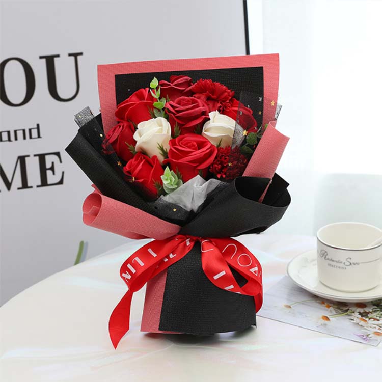 دسته گل صابون