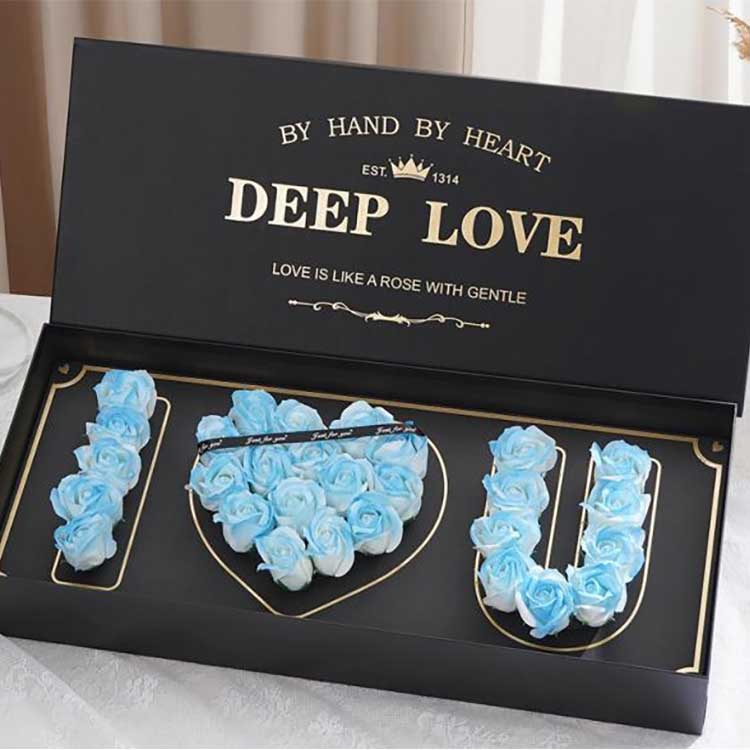 جعبه گل صابون رز هدز