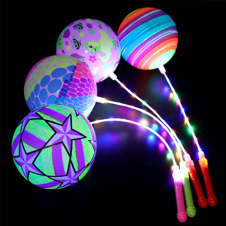 توپ های فنری رشته ای با چراغ های LED